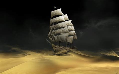 Sailing The Desert Sailing Desert Boat 1440x900 Qpr Flickr