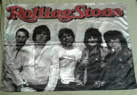 Rolling Stones Forty Licks Flag Cloth Poster Wall Tapestry Banner Jagger Cd