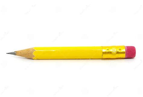 Short Pencil Stock Image Image Of Short White Graphite 13898505