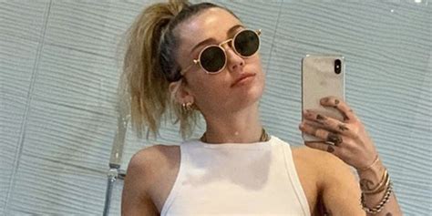 Miley Cyrus Posts Revealing Selfies In A See Through Crop Top See The Pics Miley Cyrus