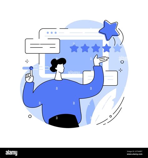 User Feedback And Website Rating Abstract Concept Vector Illustration Stock Vector Image Art
