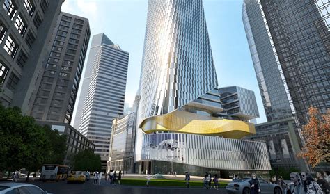 Aedas Unveils Mountainous Mixed Use Building That Looks Like A Stack Of