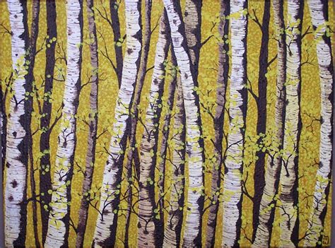 Silver Birch Painting Birches Painting Silver Birch Art Inspiration