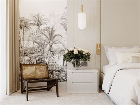 Bedroom Design Sand Tones On Behance