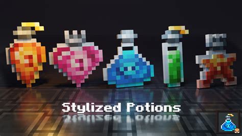 Stylized Potions Java And Bedrock Minecraft Texture Pack