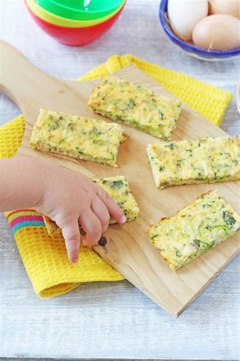 Broccoli is a vegetable full of 8 months baby food lunch recipe broccoli chicken rice baby food 8m weight gaining baby food recipe. These frittata fingers make the best finger food for baby ...