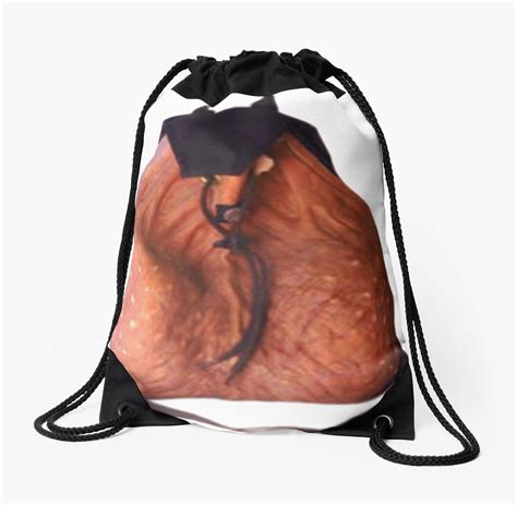 Scrotum Backpack Hd Drawstring Bags By Americadime Redbubble