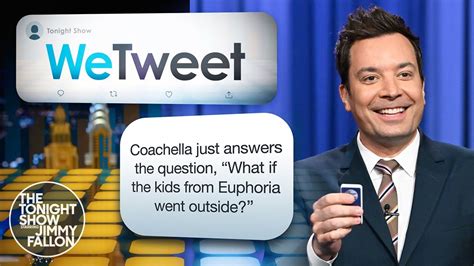 Wetweet Airhorns For Arguments Coachella And Twinkies The Tonight Show Starring Jimmy Fallon