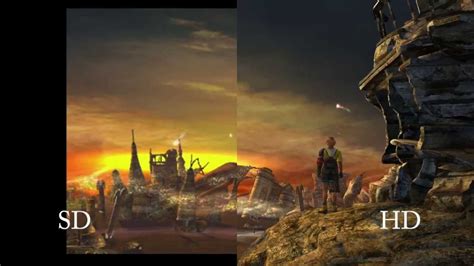 Final Fantasy X Hd Remaster Sd Vs Hd Comparison Video Youtube