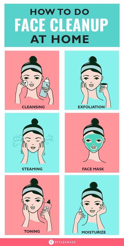 How To Clean Face At Home 6 Simple Steps You Need To Follow Turns Out