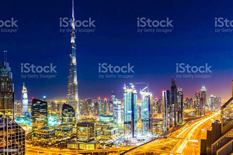 Modern Cityscape Of Dubai United Arab Emirates Stock Photo Download