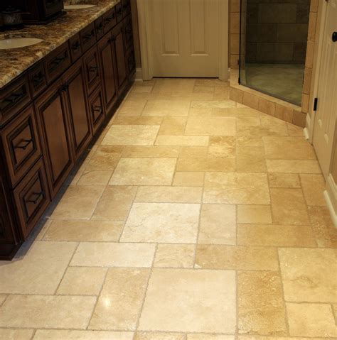 The balance in this space with the black tile and mahogany vanity is remarkably trendy and cohesive. A Safe Bathroom Floor Tile Ideas for Safe and Healthy ...