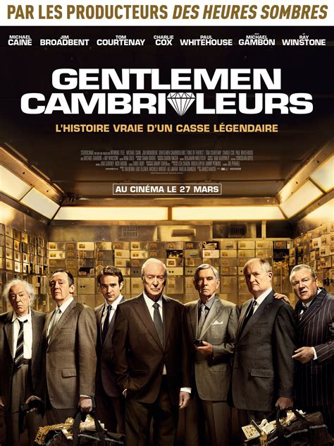 Charlie cox, jim broadbent, michael caine and others. Gentlemen cambrioleurs - film 2018 - AlloCiné