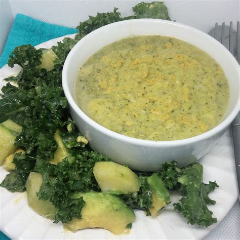 Vegan Broccoli And Potato Soup Whole And Healthy Kitchen