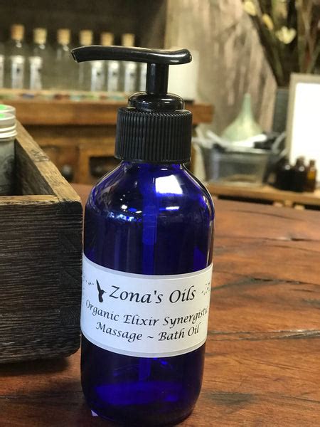 restorative massage ~ bath oil 4oz zona s essential oils and more