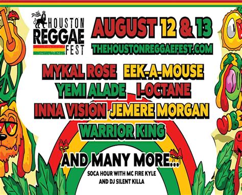 2023 houston reggae fest upcoming events