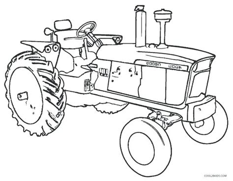 John Deere Tractor Coloring Pages Coloring Pages