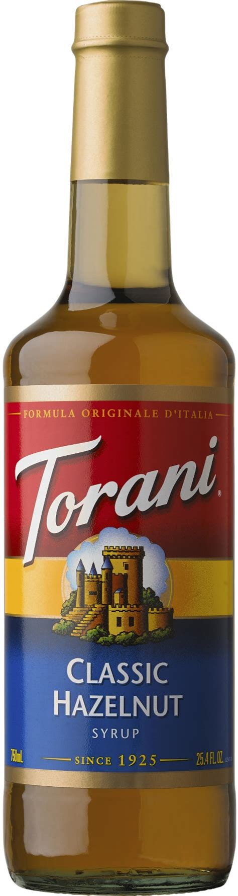 Torani Classic Hazelnut Syrup Ml Crema