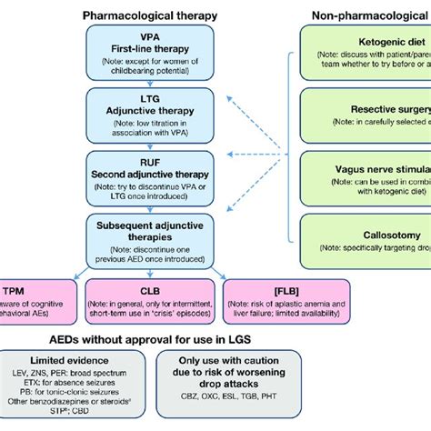Treatment Algorithm For A Newly Diagnosed Patient With Lgs A Not In