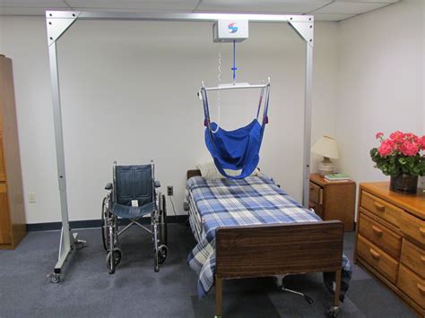 A Freestanding Overhead Patient Lift System For Home Health Care