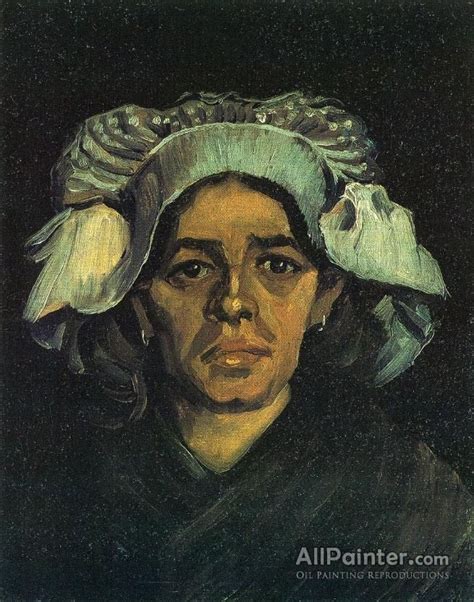 Vincent Van Gogh Peasant Woman Portrait Of Gordina De Groot Oil Painting Reproductions For Sale