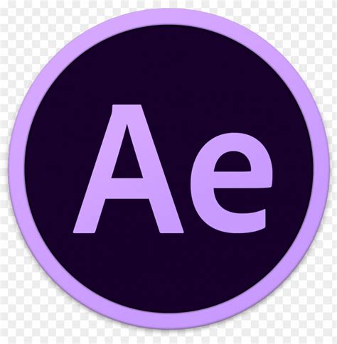Free Download Hd Png Adobe Ae Icon After Effects Circle Ico Png