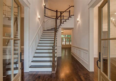 Decorating A Foyer Double Staircase