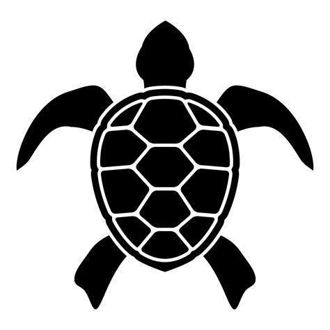 Silhouette Clipart Sea Turtle Silhouette Sea Turtle Transparent Free