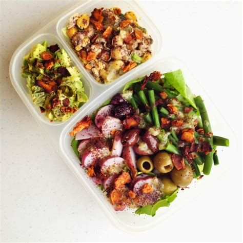 Vegan Crunk Bento Box Nicoise Salad