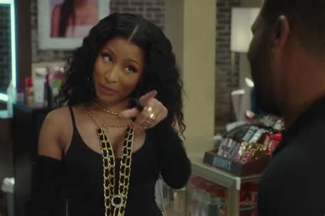 Nicki Minaj Resurrects The Word Fleek In The Trailer For Barbershop