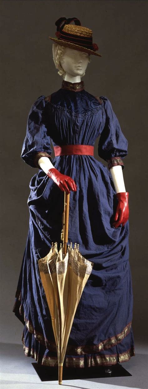 Rate The Dress Walking In Blue Ca 1884 The Dreamstress
