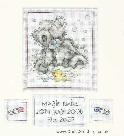 Unlike many other sites, we give you the pictures, the patterns and the code absolutely free. Birth Samplers - Bath Time Birth Sampler - Tatty Teddy ...