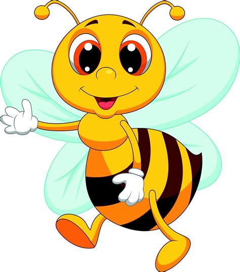 Pin de Amy em Bee cartoons Fotos de abelhas Ilustração de abelha Desenho de abelha