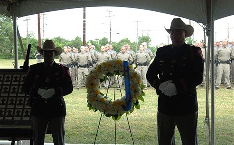 Dps Remembers Fallen Officers At Memorial Service Department Of