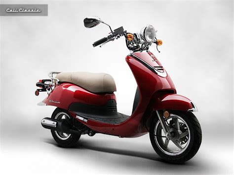 Great for zipping around town. Cali classic | Classic motors, Scooter 50cc, 50cc