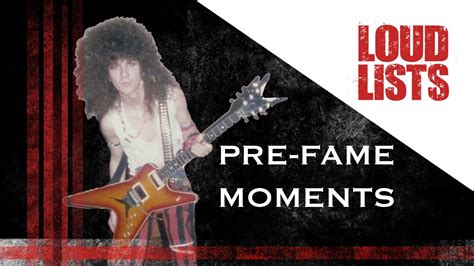 10 Rock Metal Pre Fame Moments Youtube