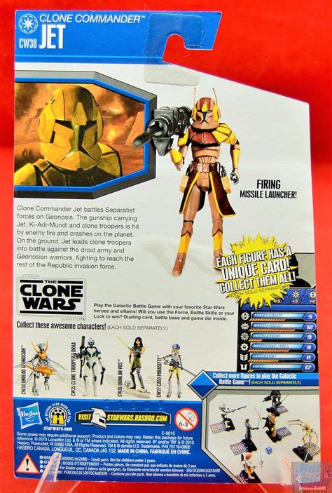 Hot Spot Collectibles And Toys The Clone Wars Cw38 Clone Commander Jet