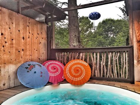 Japanese Style Hot Tubs At Shoji Spa And Lodge In Asheville Nc Romantic Spa Most Romantic Hot