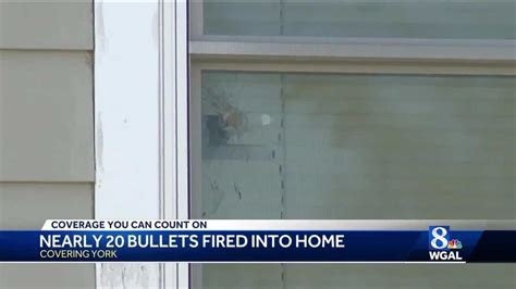 Nearly 20 Bullets Fired Into York Home