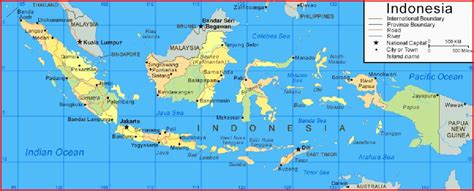 peta wilayah negara indonesia