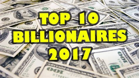 Top 10 Influential American Billionaires Youtube