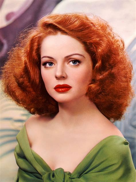 Arleen Whelan 1942 Vintage Celebrities Red Hair Red Lips