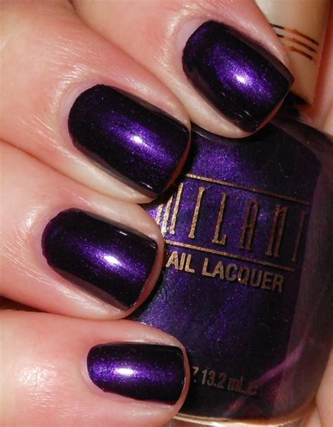 Dark Purple Toenail Polish Nail Ftempo