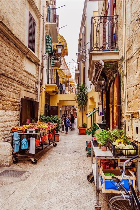 Street In Bari Italy Stock Photo Image Of Mediterranean 56368152