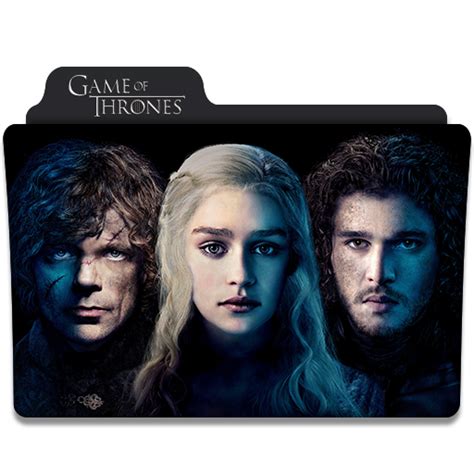 Game Of Thrones Tv Series Folder Icon V3 By Dyiddo On Deviantart