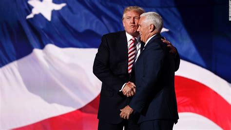Donald Trump Air Kisses Mike Pence Cnnpolitics Com