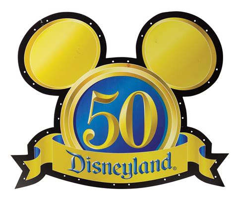 Disneyland 50th Anniversary Sign