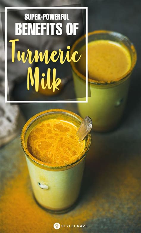 10 Turmeric Milk Benefits And Side Effects To Know Turmeric Milk Recipe Turmeric Milk Milk