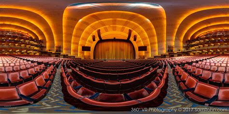 Radio City Music Hall 360 Tour Auditorium Sam Rohn 360° Photography