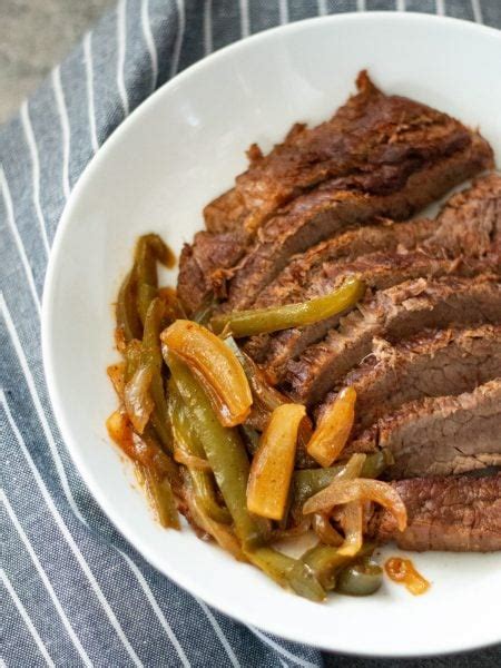 Once the timer goes off, let the pot npr (natural pressure how long does it take for flank steak to cook? Fajita Flank Steak in the Instant Pot | Cosmopolitan Cornbread